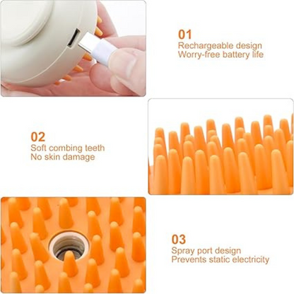 Steam Spray Grooming Brush