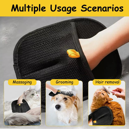 Reusable Pet Hair Removal Gloves