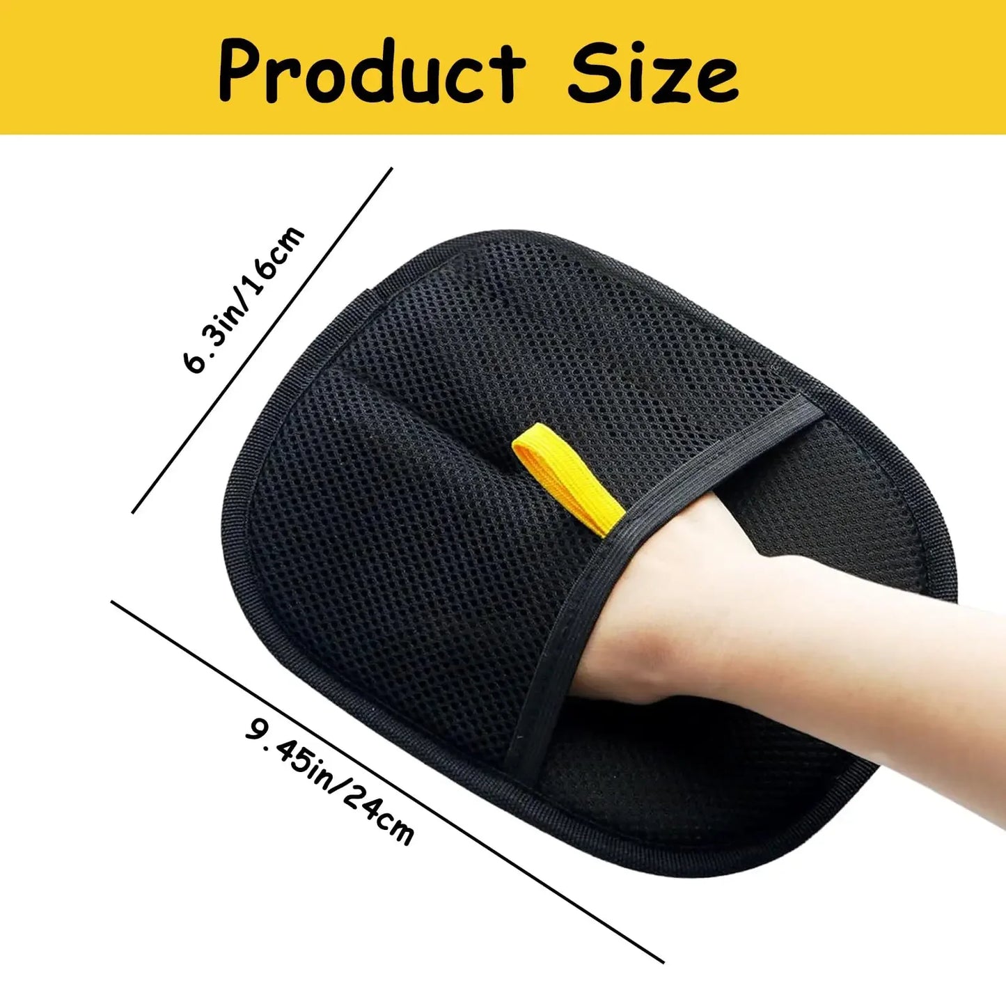 Reusable Pet Hair Removal Gloves