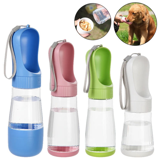 2-in-1 Portable Dog Water & Food Bottle