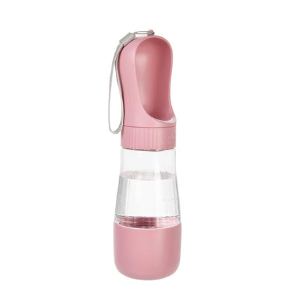 2-in-1 Portable Dog Water & Food Bottle